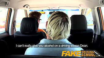 British Big Cock Joins Horny Learners In Secret Driving Lesson