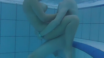 Hidden Camera Captures Teen Couple'S Underwater Romp