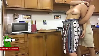 Steamy Kitchen Sex With Rough Fingering And Ass Play