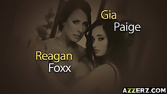 สามคนร้อนแรงกับ Milf ที่มีหน้าอกใหญ่ Reagan Foxx และหมอนวดกล้ามเนื้อของเธอ