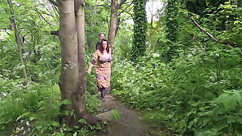 Big Natural Tits Bbw Gets Fucked In The Woods