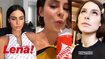 Saksikan Kecantikan Eropa Lena Meyer Saat Masturbasi