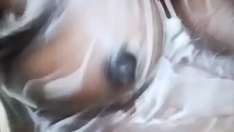 Young Indian Woman With Big Nipples In Homemade Video