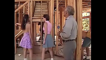 Group Sex At A Construction Site With Young Women And Numerous Men