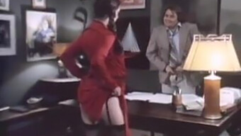 Which Film Features This Retro Secretary Engaging In Sexual Acts?