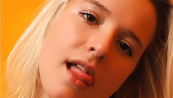 Depraved 18-Year-Old Blonde Engages In Brutal Sex And Toy Play