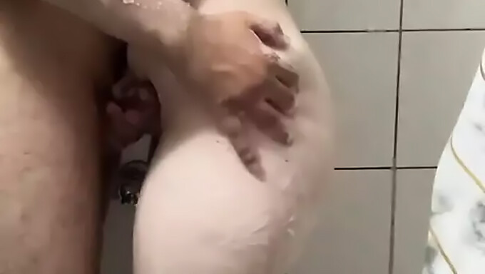 Young Turkish Girl Gets Naughty In The Shower Before Class