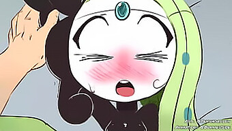 Meloetta'S Intimate Encounter With Her Coach From A First-Person Perspective