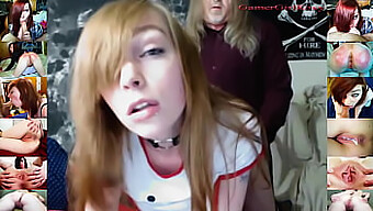 El Intenso Show En Vivo De Gamergirlroxy Presenta Garganta Profunda Y Creampie