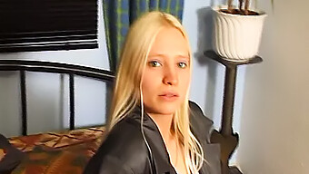 Young Inked Seductress Filmed In A Homemade Video