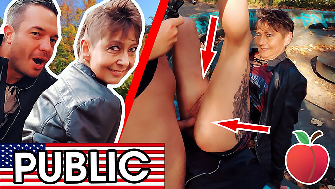 Video Pov Cu Aventura Sexuală Publică A Milf-Ului European Rubina