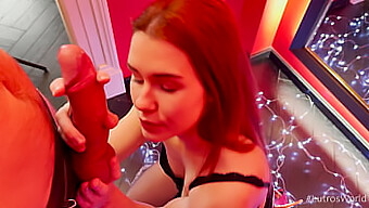 Nova Modelo De 18 Anos Faz Um Boquete Neste Vídeo Pov Com Uma Gozada Facial