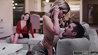 أنجيلا وايت في المحرمات 3some مع زوجين في وضع الخيال العلمي