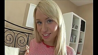 Young Blonde Russian Eager For Intense Anal Play With Toy