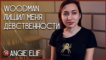 Angie Elif Experimentează Prima Dată Cu Woodman Într-Un Videoclip De Casă