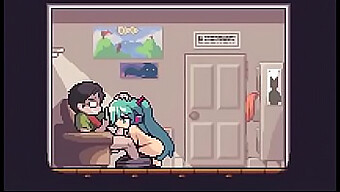 Piksel Sanatı Hatsune Miku, Bu Animasyonlu Hentai'De Erotik Melodiler Söylüyor