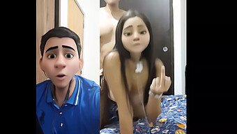 Descoberta Pelo Brutal Trabalho Sexual E Cuckoldry Da Minha Ex-Namorada Através De Uma Chamada De Vídeo