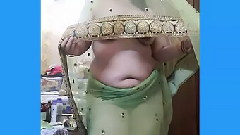 Mature Indian Wife Flaunts Her Curves In Lingerie